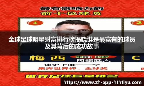 全球足球明星财富排行榜揭晓谁是最富有的球员及其背后的成功故事